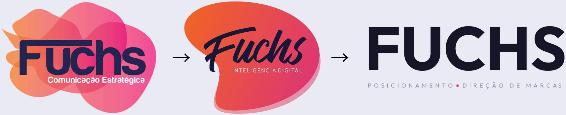 Evolução da marca Fuchs: Comunicação Estratégica, depois Inteligência Digital e, hoje, Posicionamento e Direção de Marcas